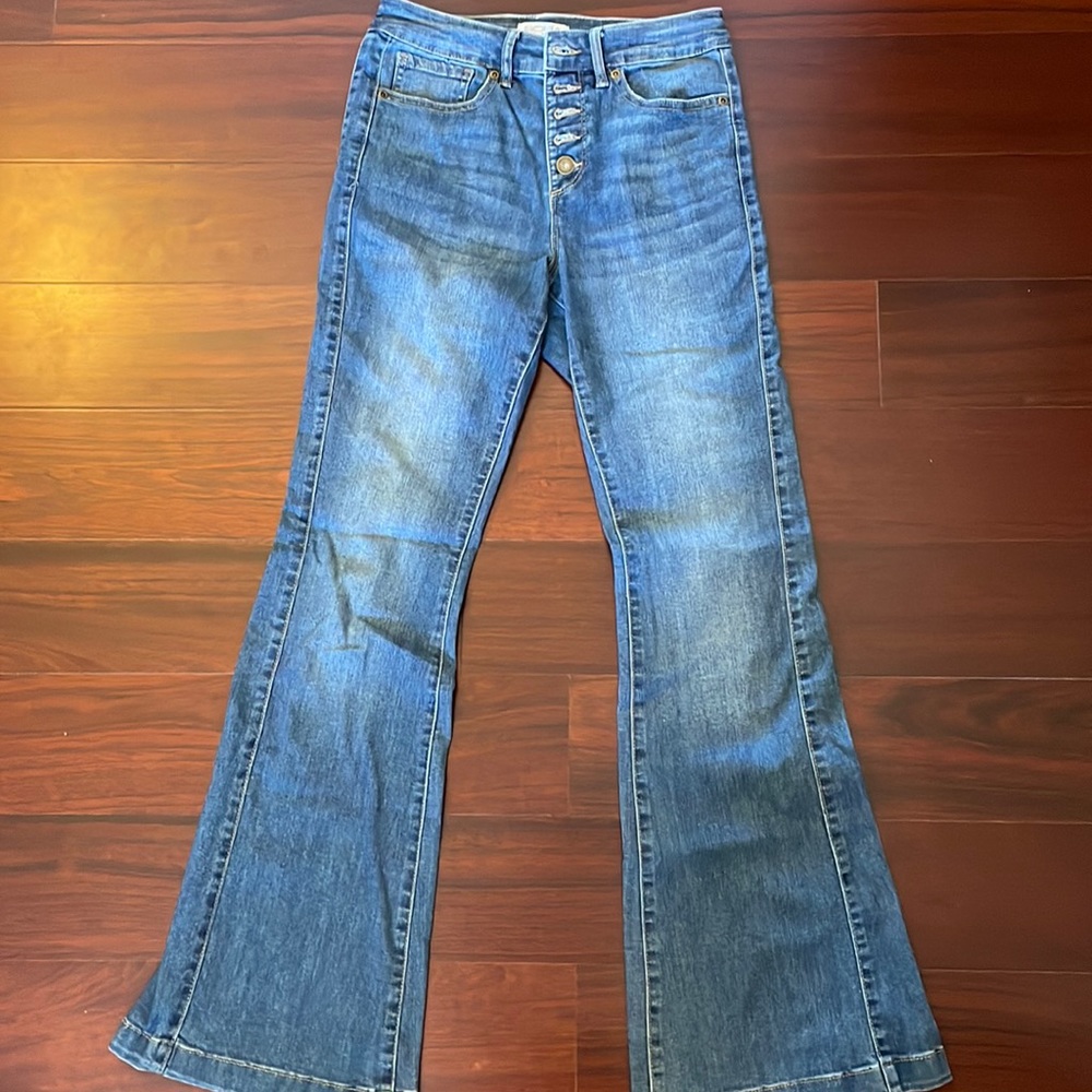 Sofia Jeans by Sofia Vergara Women’s Melissa High Waist Flare Jeans